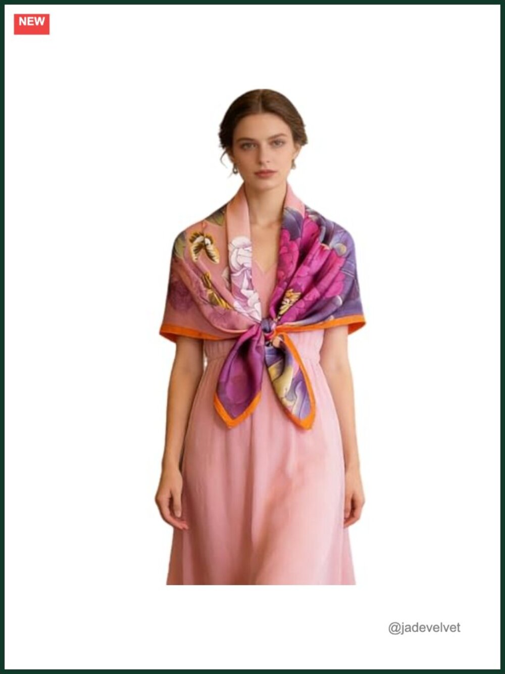 43 Inch Large Square Satin Silk Scarf, Multipurpose Hair Sleeping Headscarf,